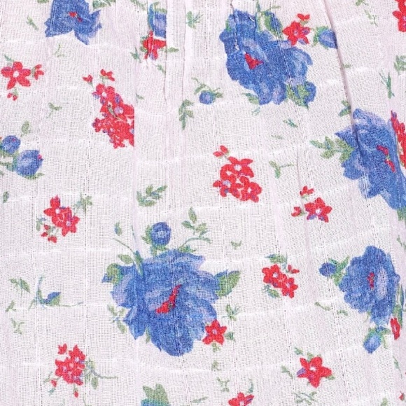 LoveShackFancy Lavinia Cropped Voile Top❤️🤍💙 - Picture 7 of 7